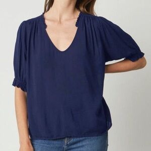 Velvet by Graham & Spencer Trixie Ruffled Blouse